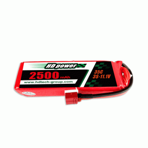 HD POWER 2500mAh 35C 3S 11.1V липо батерия